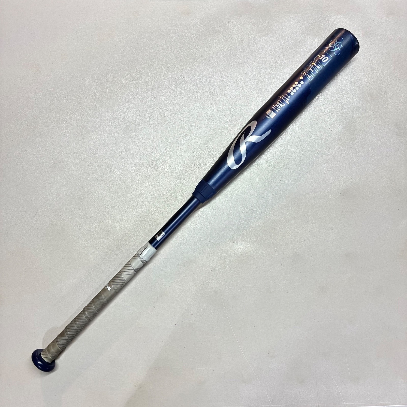 Rawlings Mantra 3.0 Fastpitch -10 Softball Demo Bat 30 / 20 Navy Blue 2 1/4"