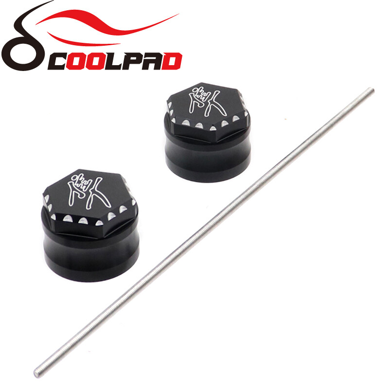 For SUZUKI HAYABUSA GSX1300R 1999-2020 Rear Axle Cap Cover 3D Hex Ball Cut Mount