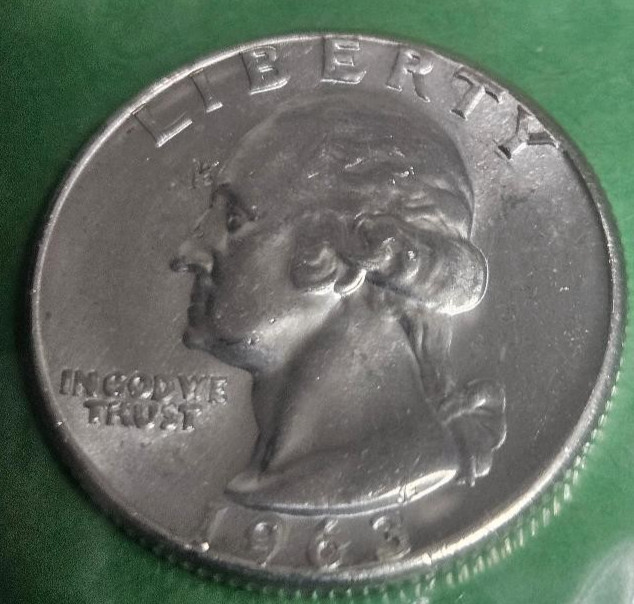 1963 PD US Mint Uncirculated Silver Mint Set in Original Packaging Free Shipping