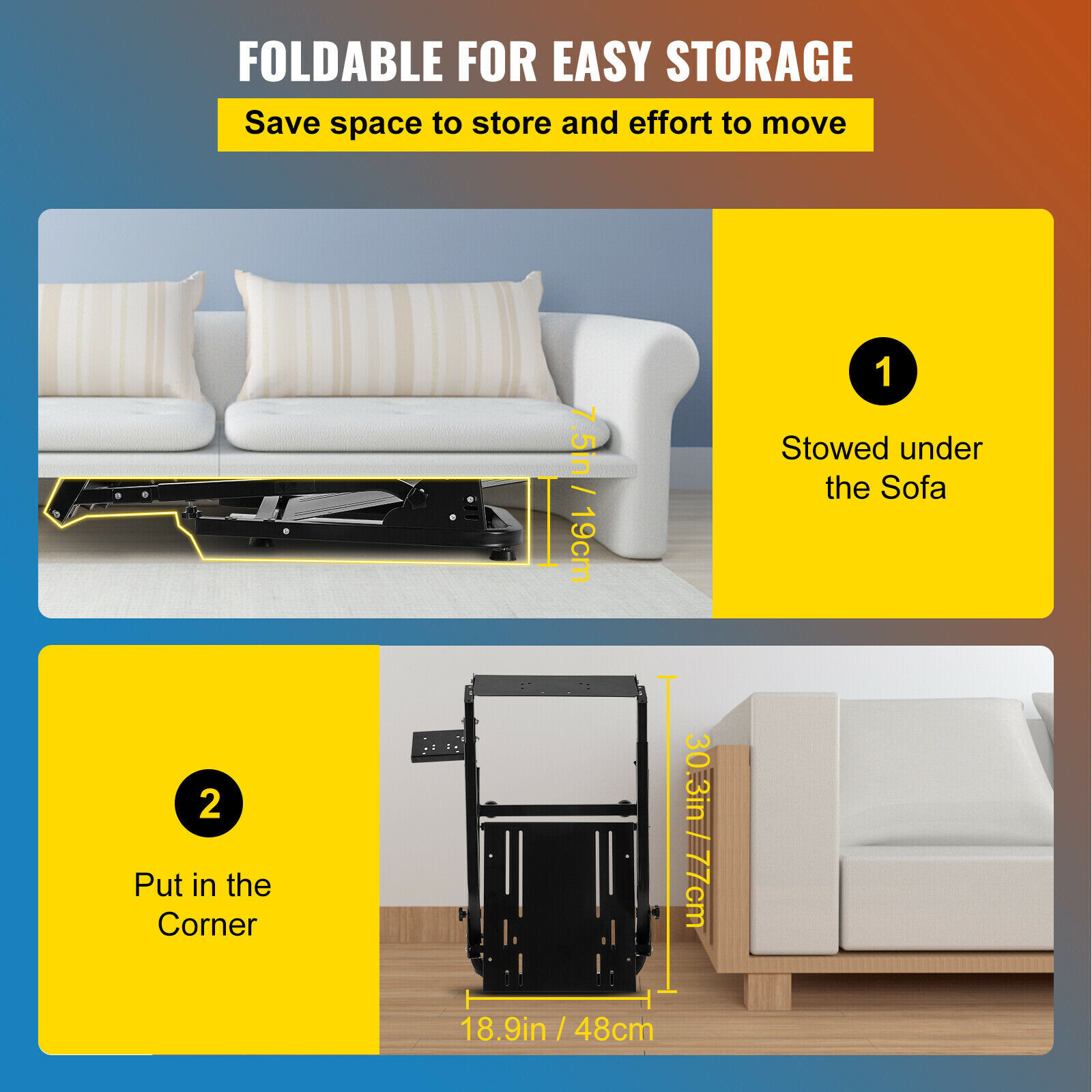 Racing Wheel Stand Steering Wheel Stand Logitech G25/G27/G29/G920 Gaming Cockpit