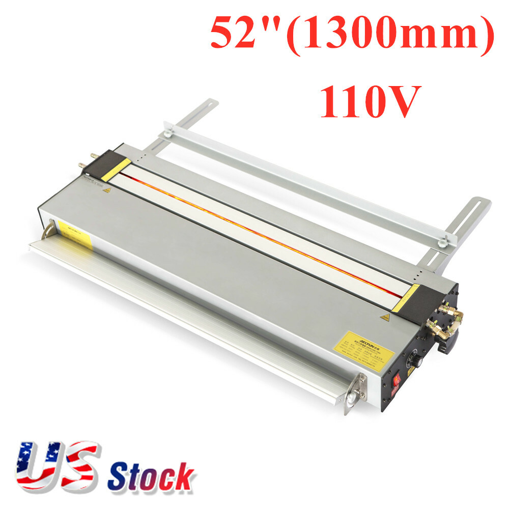 US 110V 52in Upgraded Acrylic Lightbox Plastic PVC Bending Machine Bender Heater