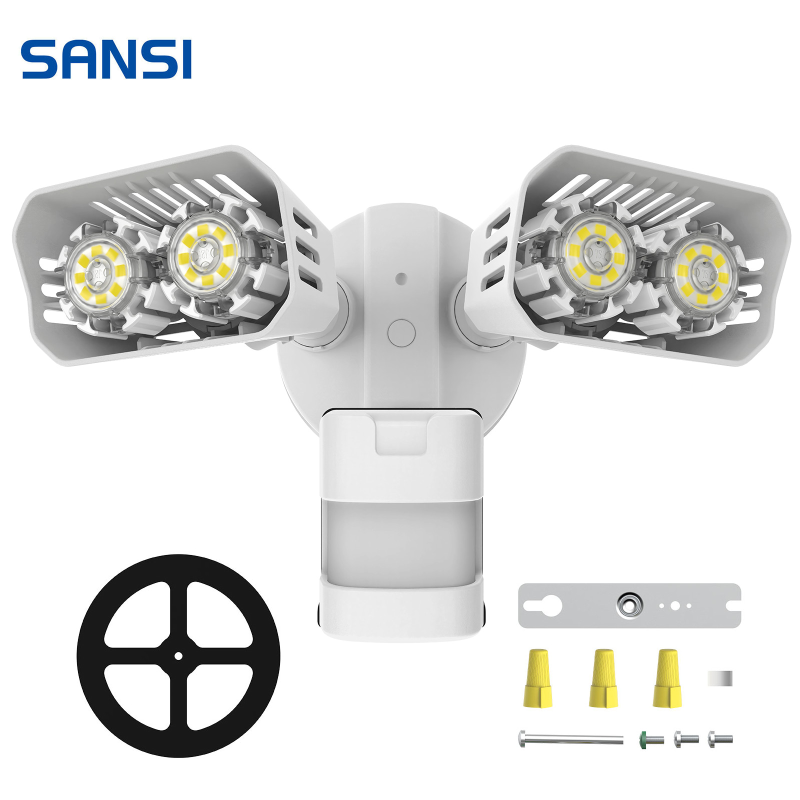 7000LM Security Light Outdoor LED Motion Sensor Wall Lamp IP65 Waterproof SANSI