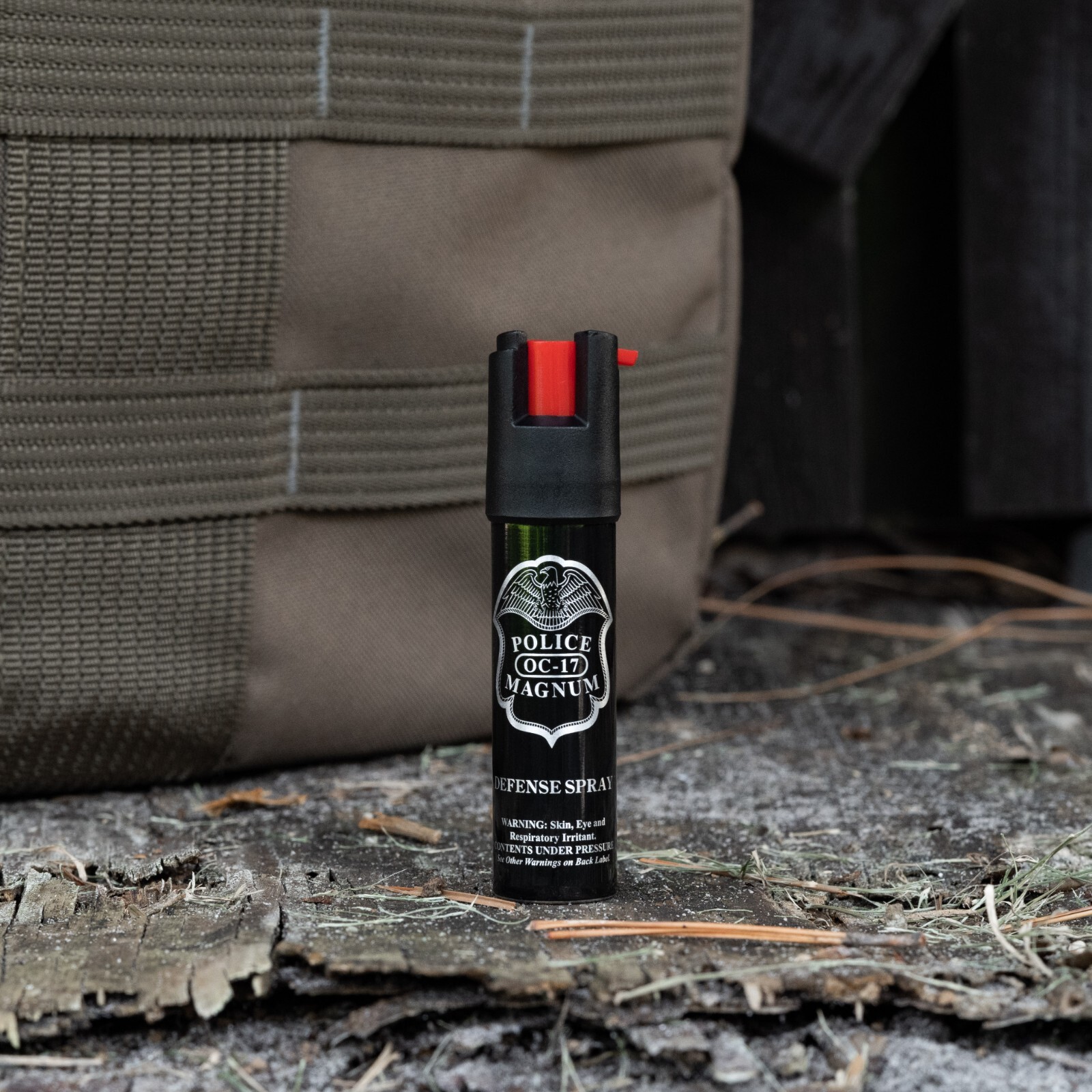 3 Police Magnum pepper spray .75oz unit safety lock self defense protection