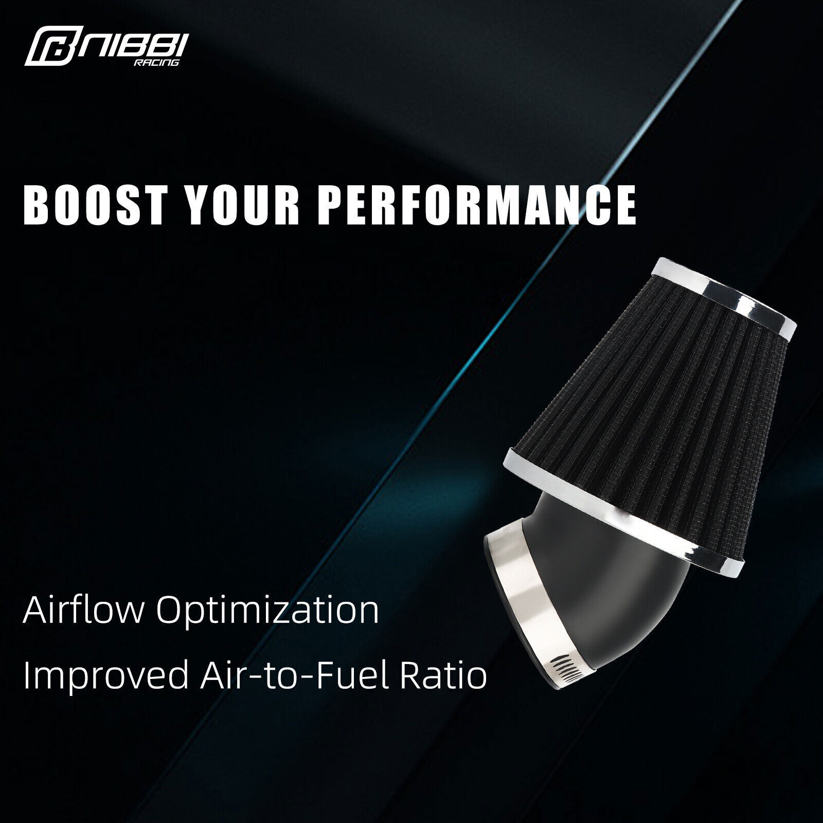 NIBBI PE22 Carburetor Air Filter For 110cc 125cc SSR Sunl Taotao Pit Bike ATV