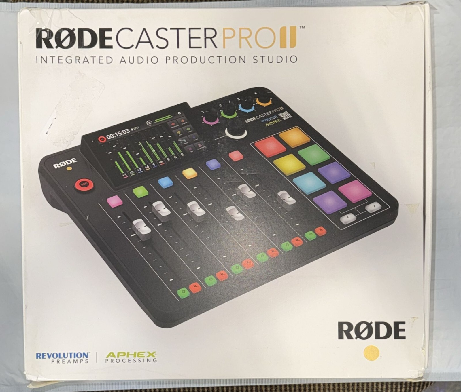 Rode Rodecaster Pro ii Integrated Audio Production Studio - Black
