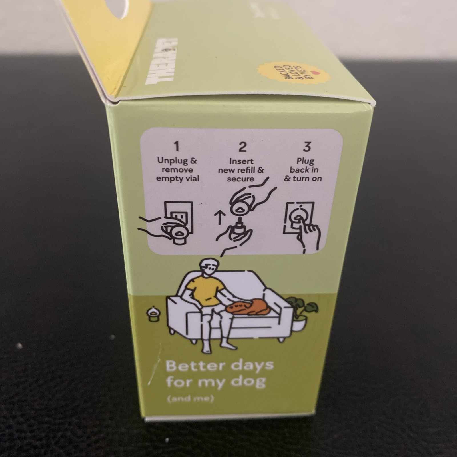 Box 2x Refills THERAPET 60-Day Dog Calming Refill Set for Plug-In Diffuser New