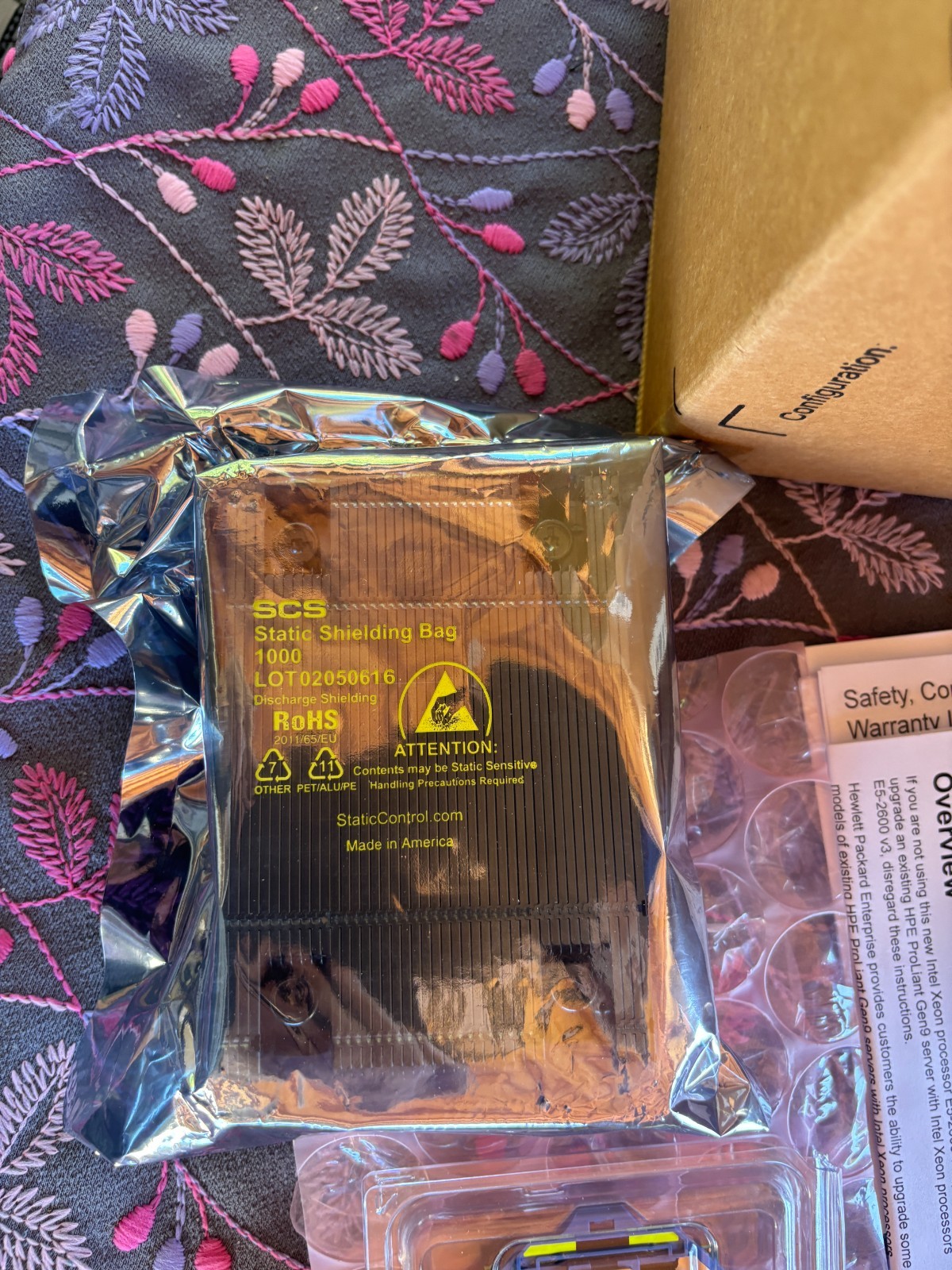 HPE DL360 Gen9 Xeon E5-2650Lv4 1.7GHz 35MB 65W Processor Kit SERVER 818166-B21