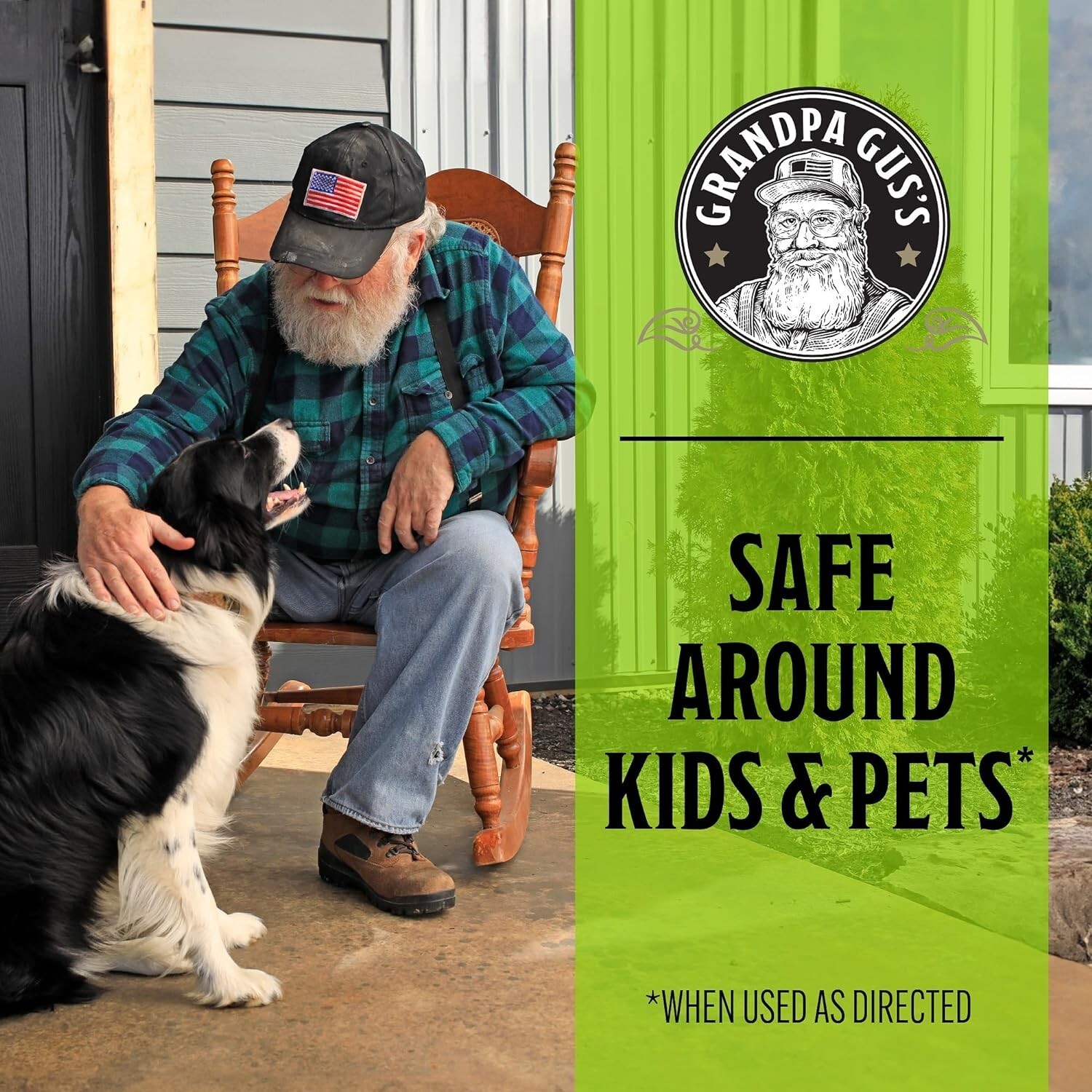 GRANDPA GUS'S Mouse Rodent Repellent, Peppermint & Cinnamon Oil Formula, 1 gal.