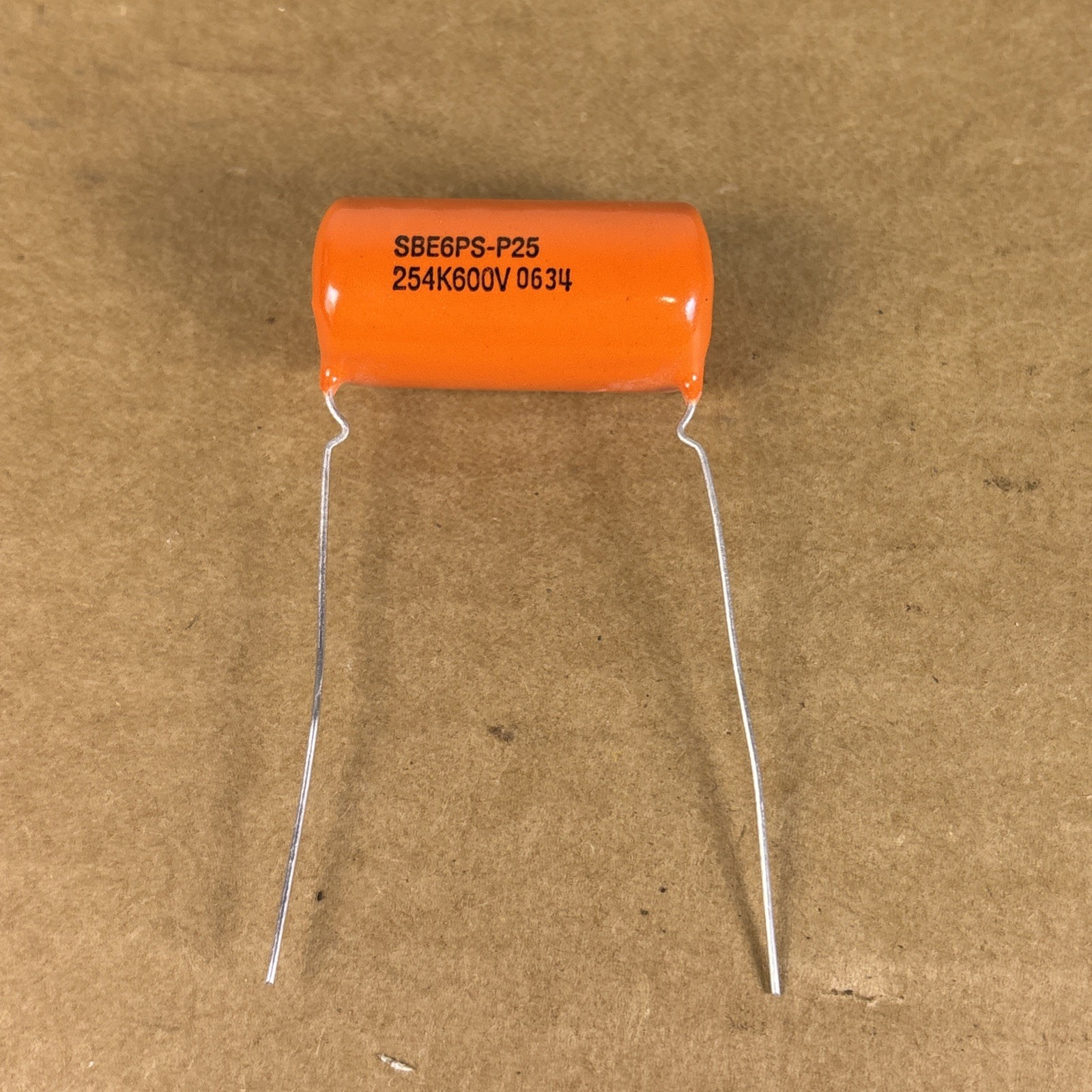 1 - NOS VTG 2006 Sprague Orange Drop 0.25uF 10% 600v Capacitor - Guitar Amp QTY
