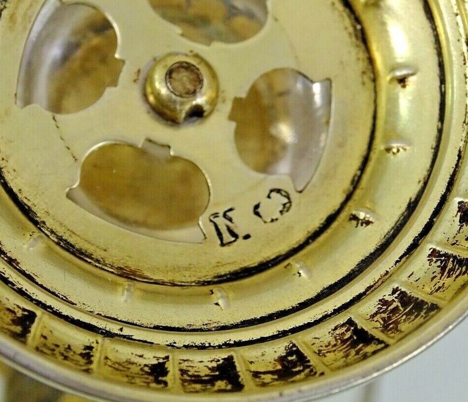 GORGEOUS SILVER - GILT / ROCK CRYSTAL TAZZA ANTIQUE GERMAN FIGURAL EAGLE LIZARD