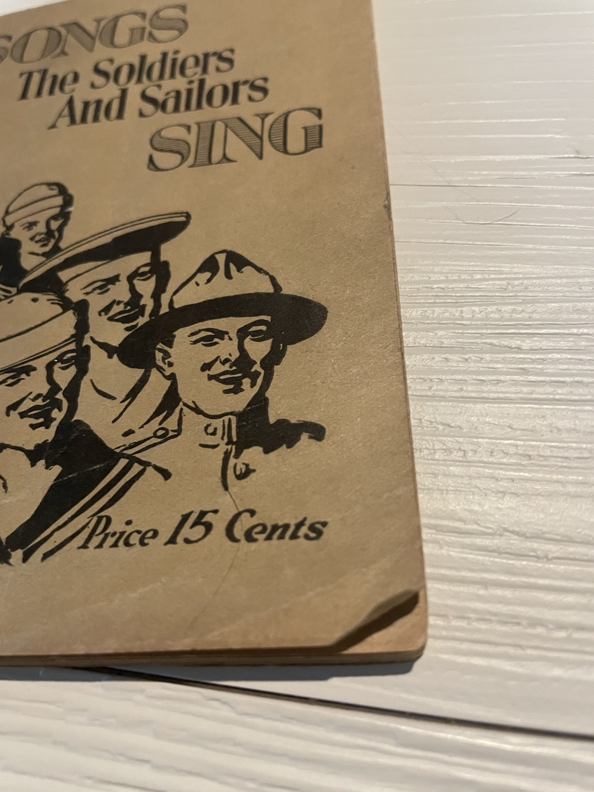 1918 Songs The Soldiers and Sailors Sing World War 1