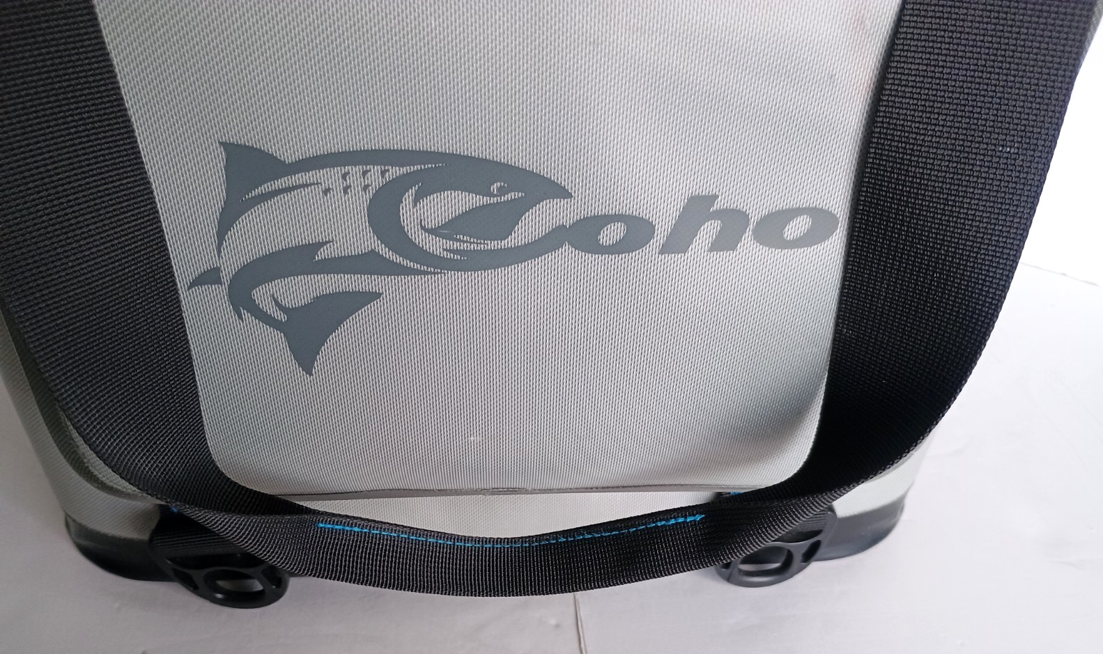 Coho 24 Can Soft Sided Leak Proof Air Tight Insulated Cooler & Lunch Box Gray