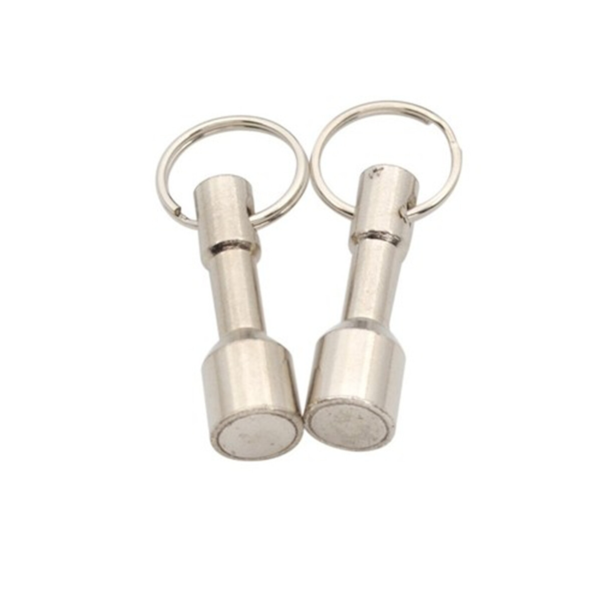 Test Magnet Keychain Bulk Pack 10 Pcs Scrap Metal Recycling 22 lbs 10 kg Strong