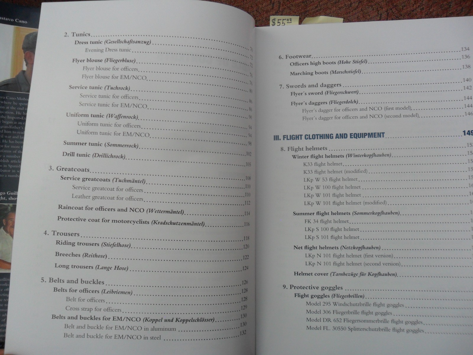 WWII German Airforce Book, Luftwaffe Uniforms and Equipment 1935-1945. U.S. Ship