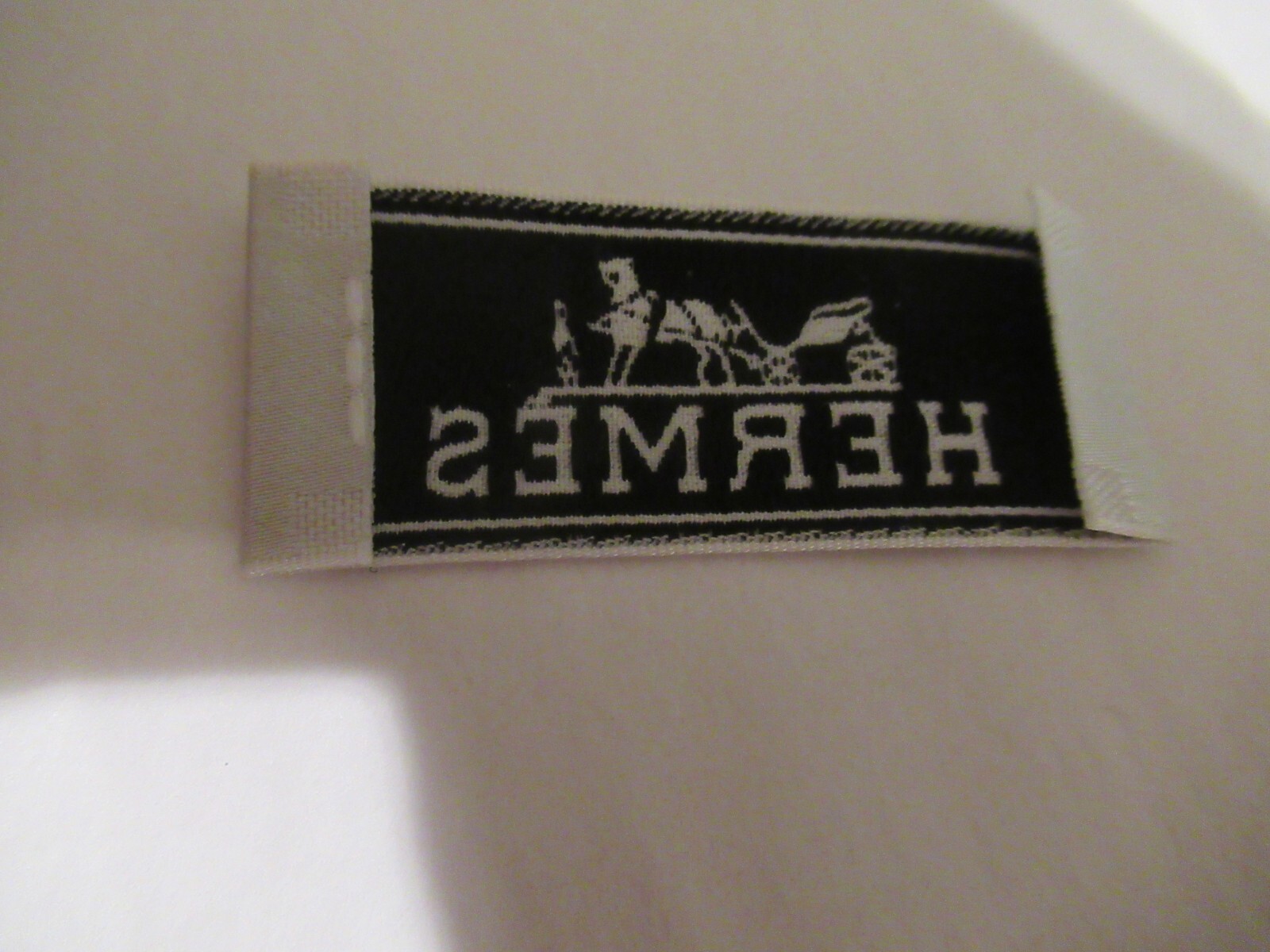 HERMES 1 Designer Tag LABEL Replacement Sewing Accessories 3'' lot 1