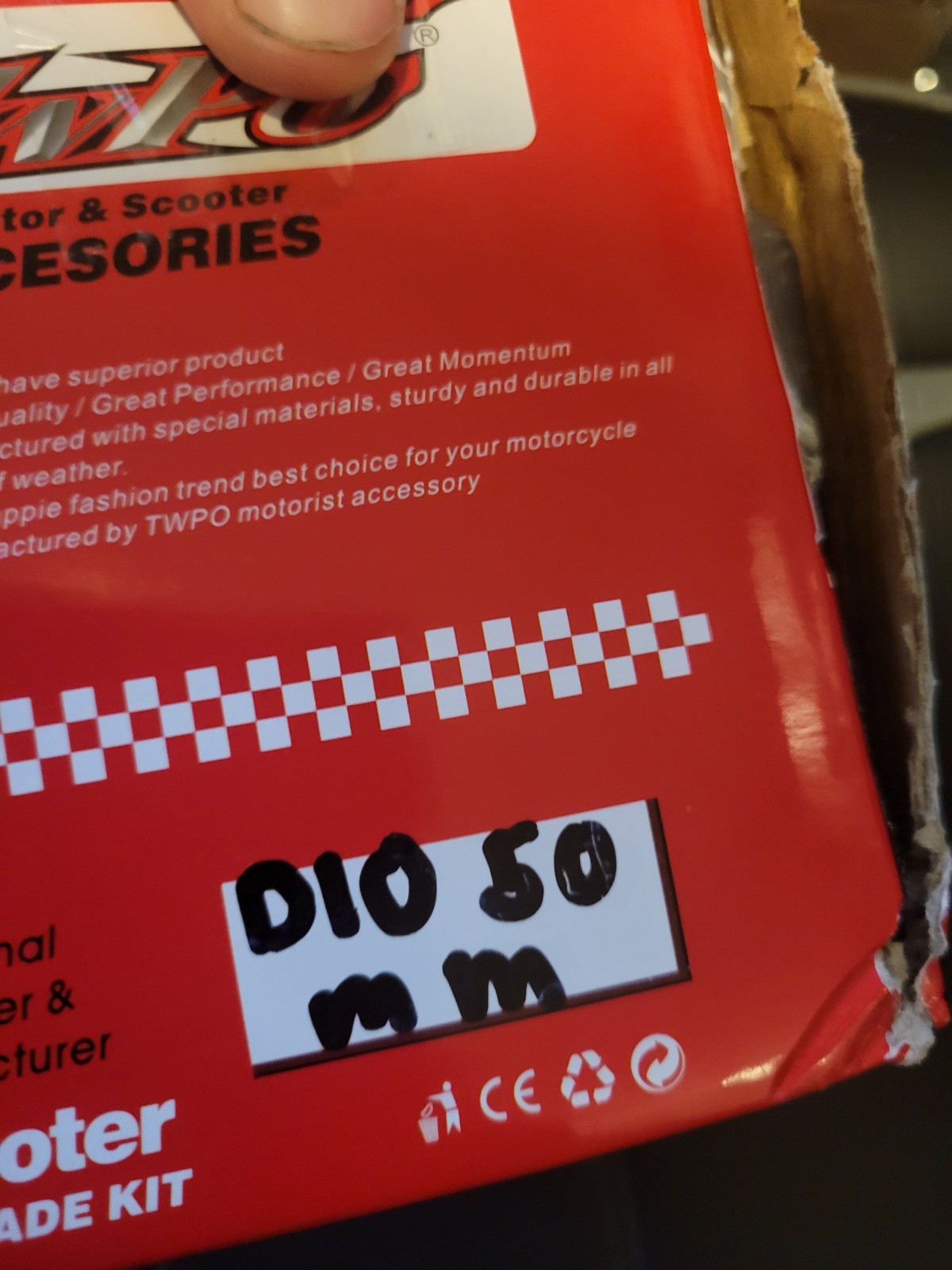 Honda Dio Elite Big Bore Cylinder Upgrade 80cc 50mm Twpo