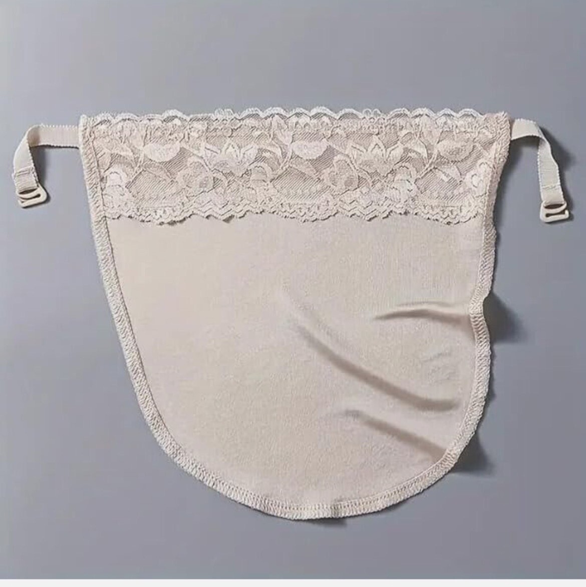 4pc Cami the modest clip-on, mock camisole. Cleavage cover insert, Anti-Peep