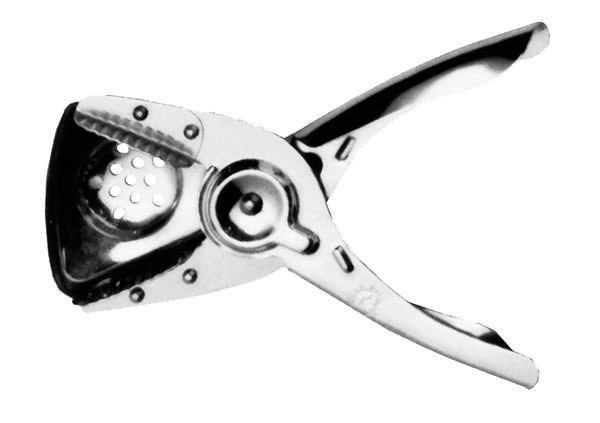 LEMON/LIME SQUEEZER W/STRAINER 18/8 STAINLESS STEEL FREE SHIPPING US ONLY