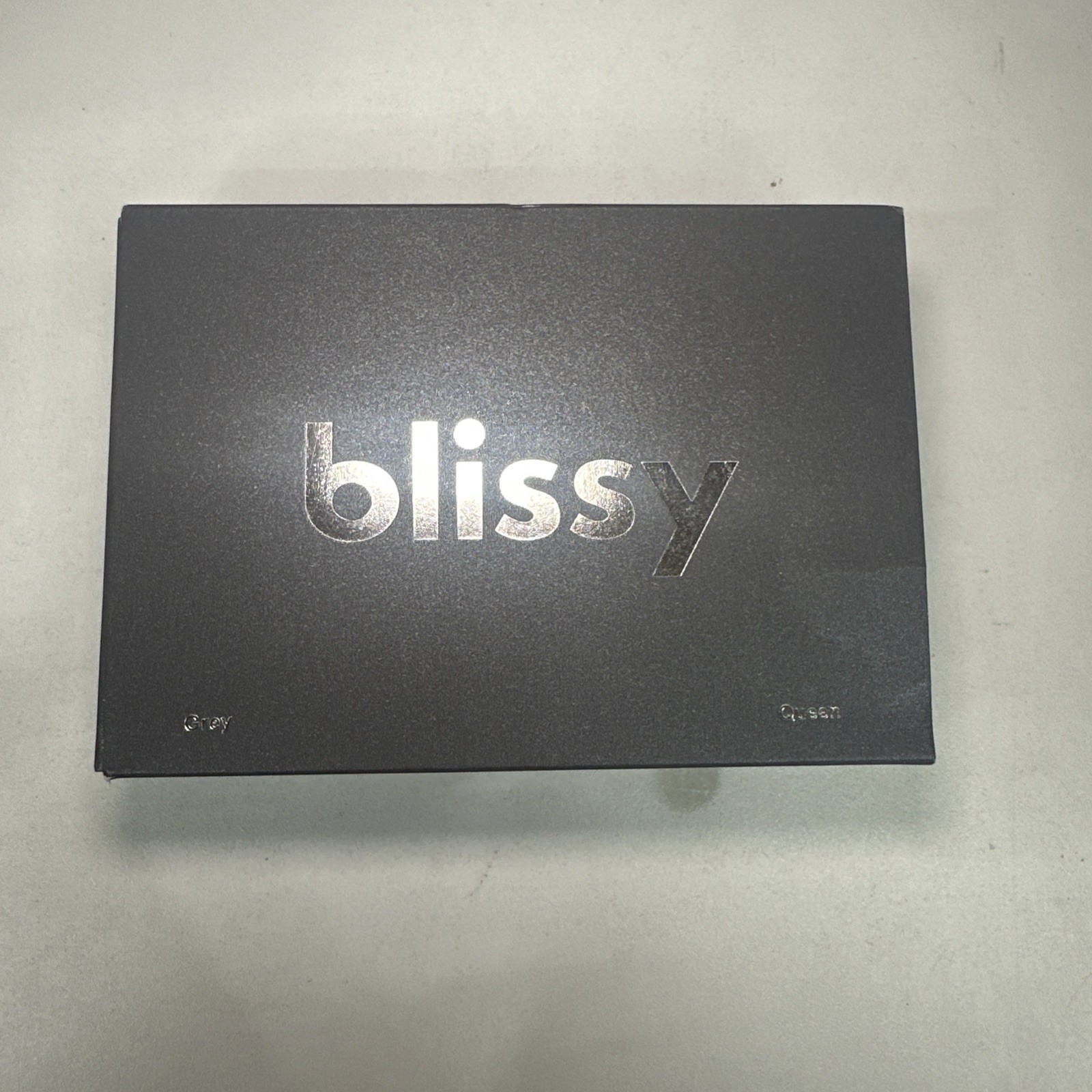 Blissy Grey 100% Pure Mulberry Silk Pillowcase Queen