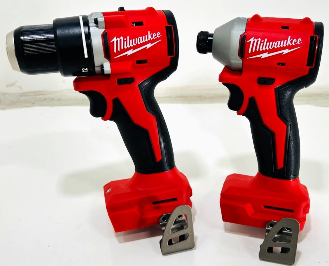 Milwaukee M18 1/4" Hex Impact & M18 1/2" Drill **Tools only*** (3650-20/3601-20)