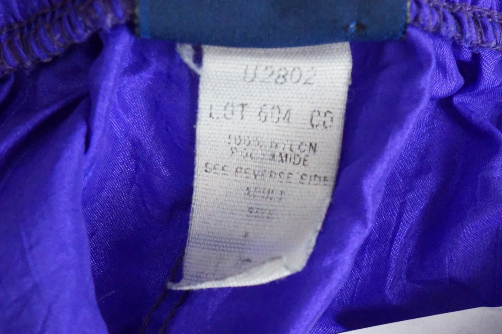 Vintage Umbro Men's Soccer Shorts Nylon Purple Size Large