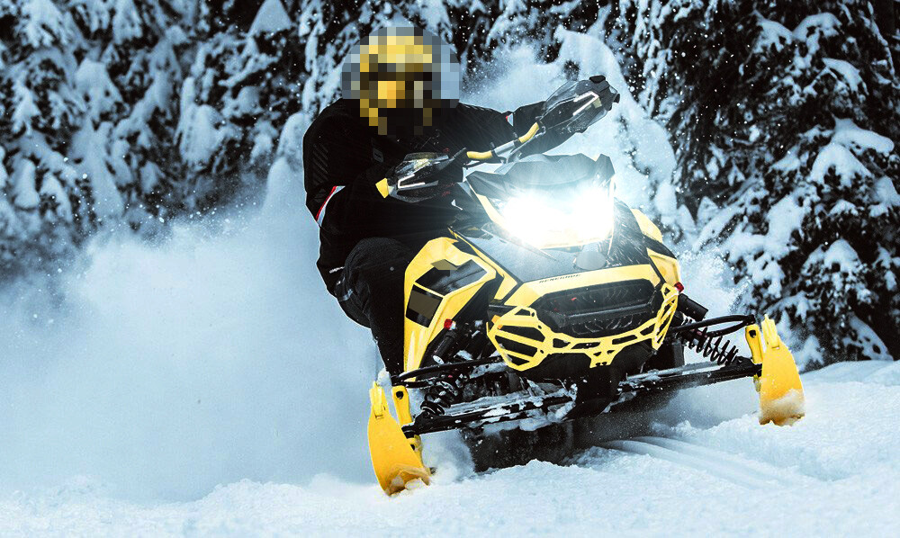 2PCS For Ski-Doo 2002-2017 Summit 800R Snowmobile H4 LED Light bulbs