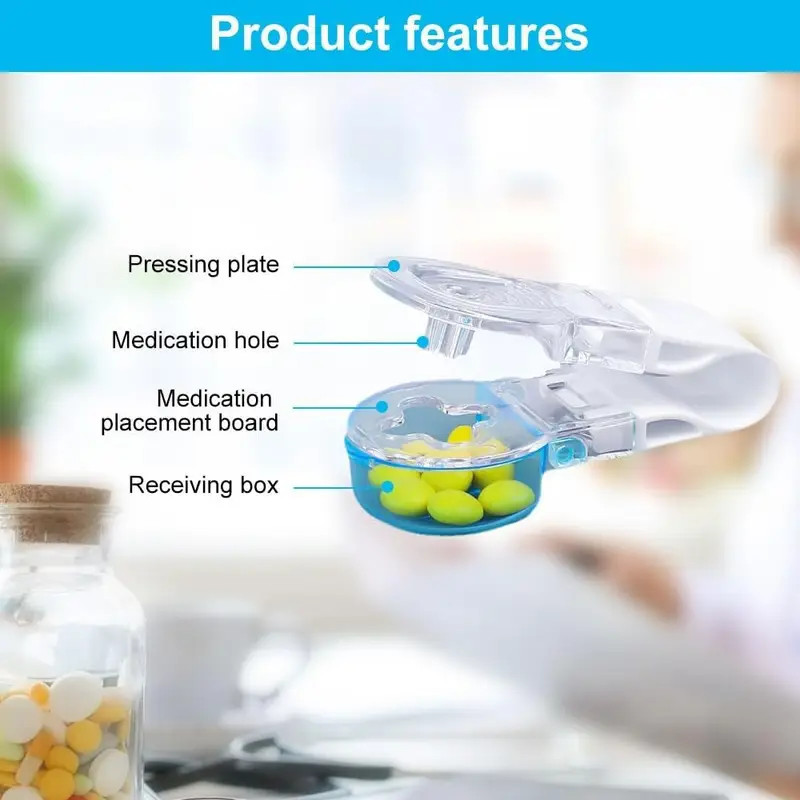 Portable Pill Taker Pollution Medicine Popper Tablet Dispenser For The Elderly