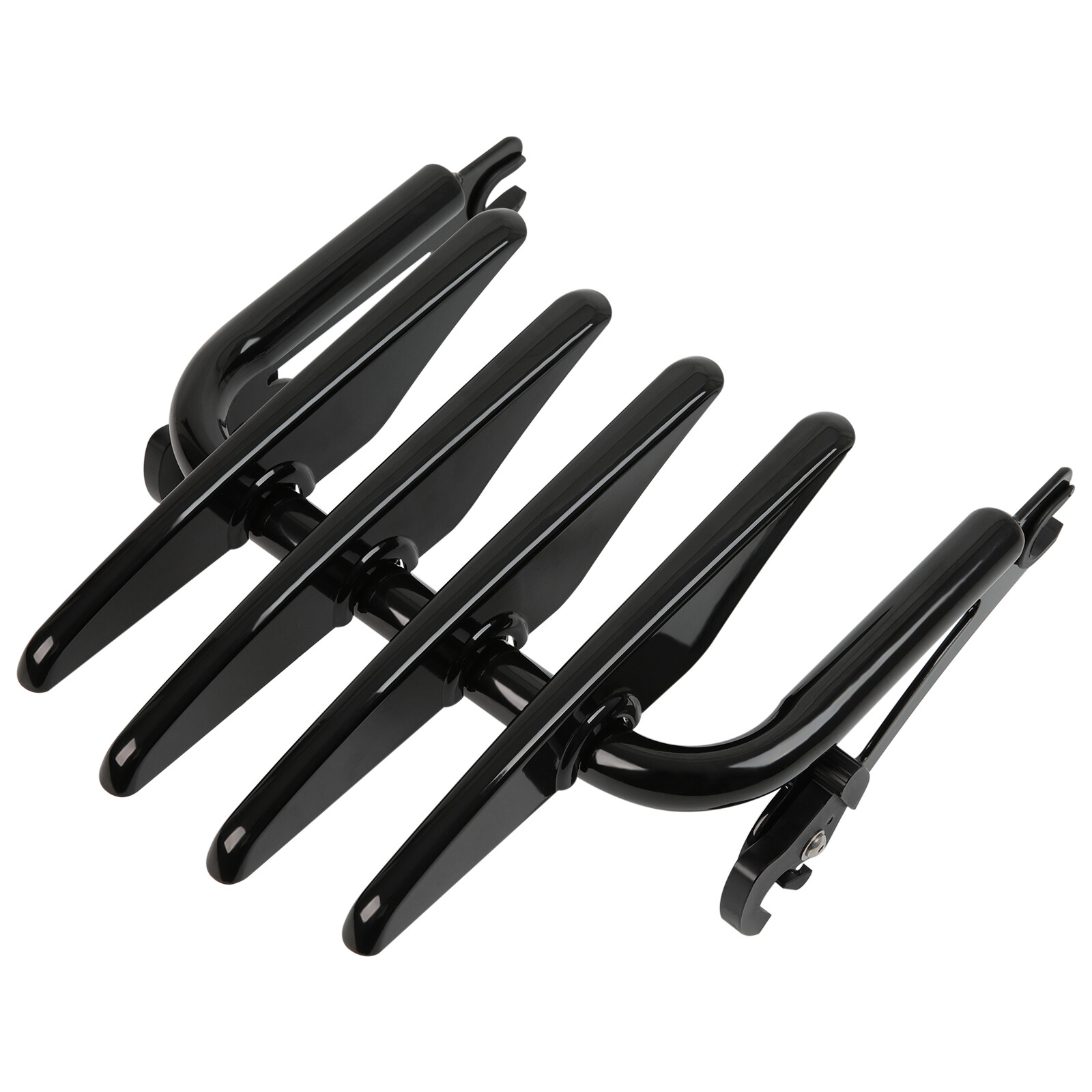 22" Sissy Bar Backrest & Stealth Luggage Rack For Harley Street Road Glide King