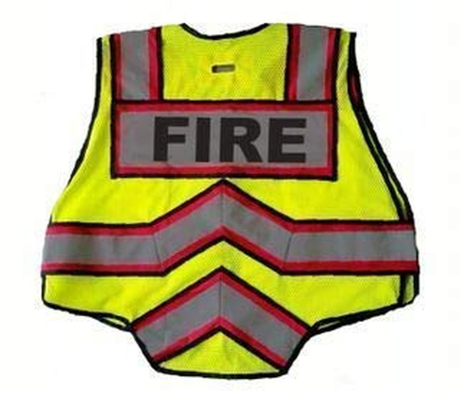 FIRE NINJA - Ultrabright Safety Fire Vest | Class 2 Reflective - High Visibil...