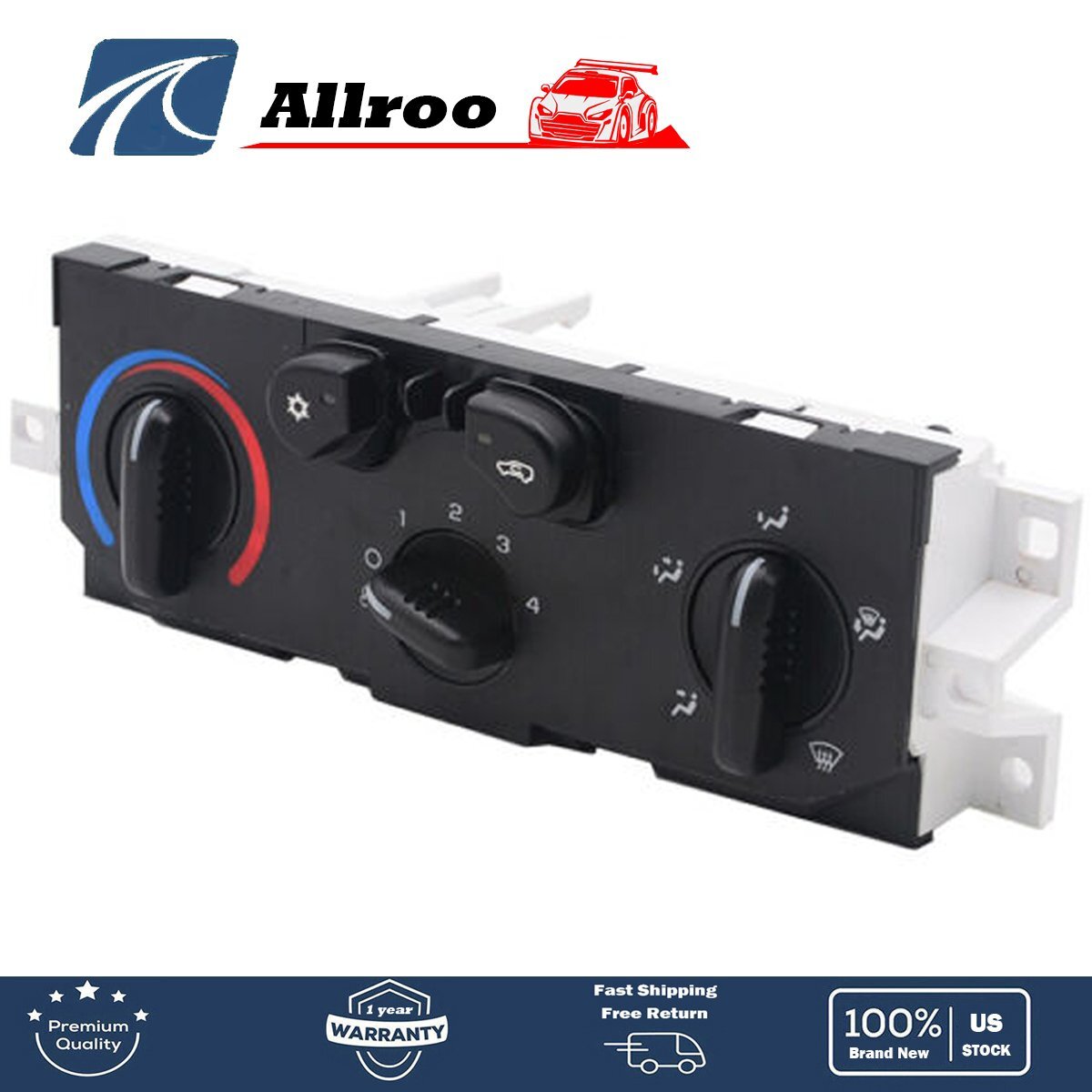 For Chevrolet Colorado 2004-2012 A/C Air Conditioning Heater Control Panel