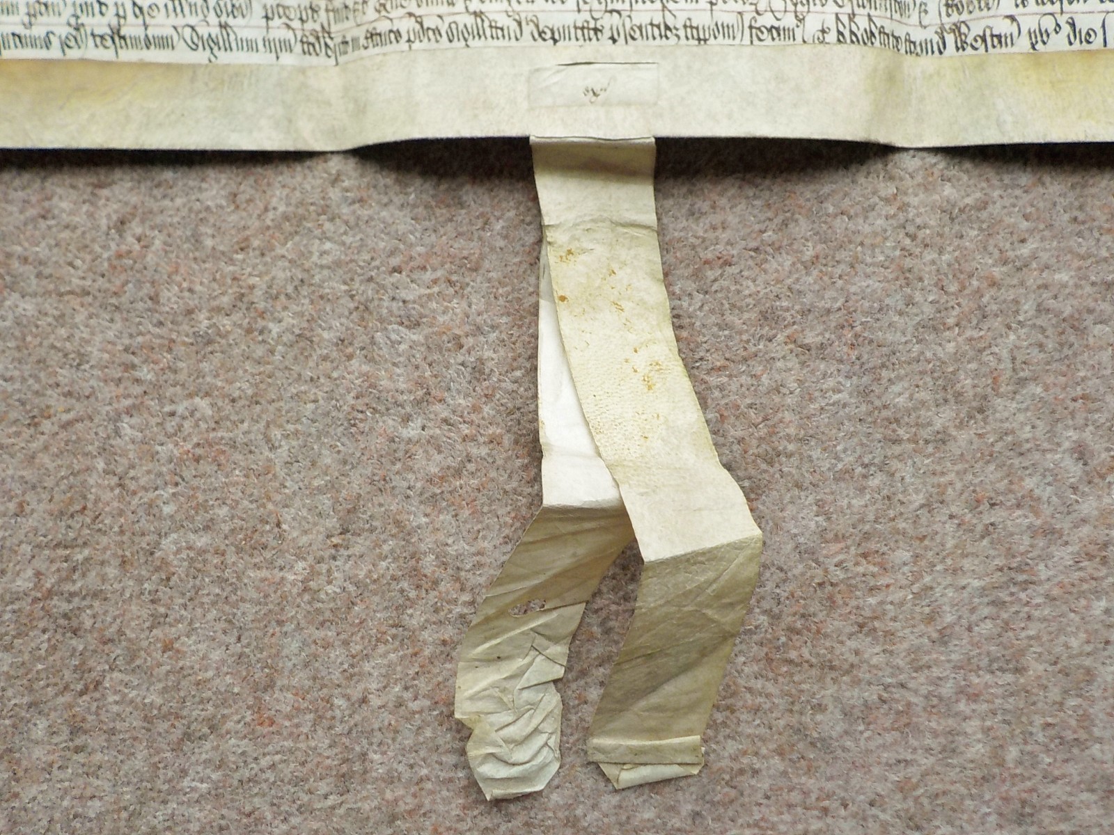 1621 Latin Vellum Deed Document ornate Calligraphy reign of King James 1st