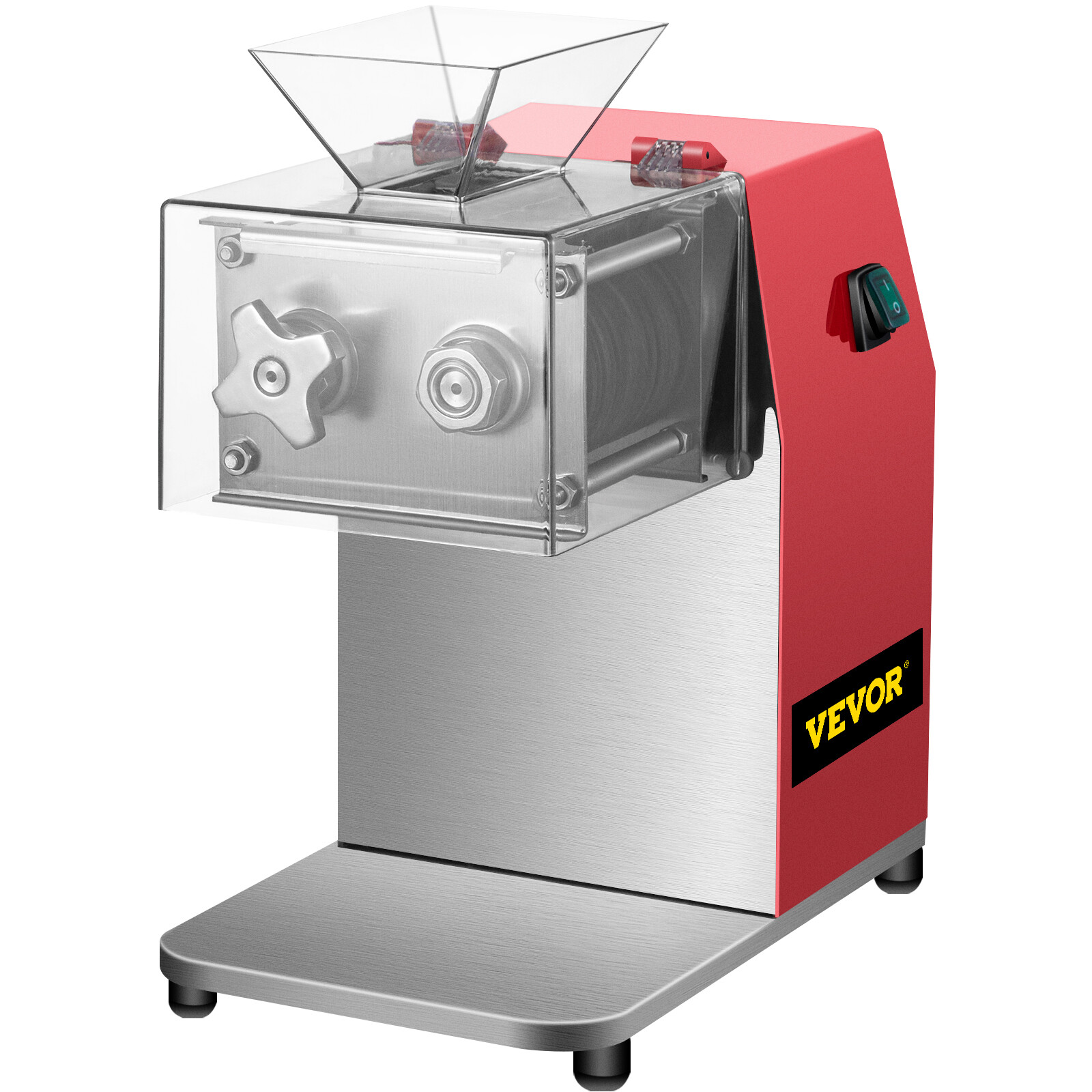 VEVOR Meat Cutting Machine 250Kg/H Electric Meat Cutter Slicer 3.5mm Blade 850W