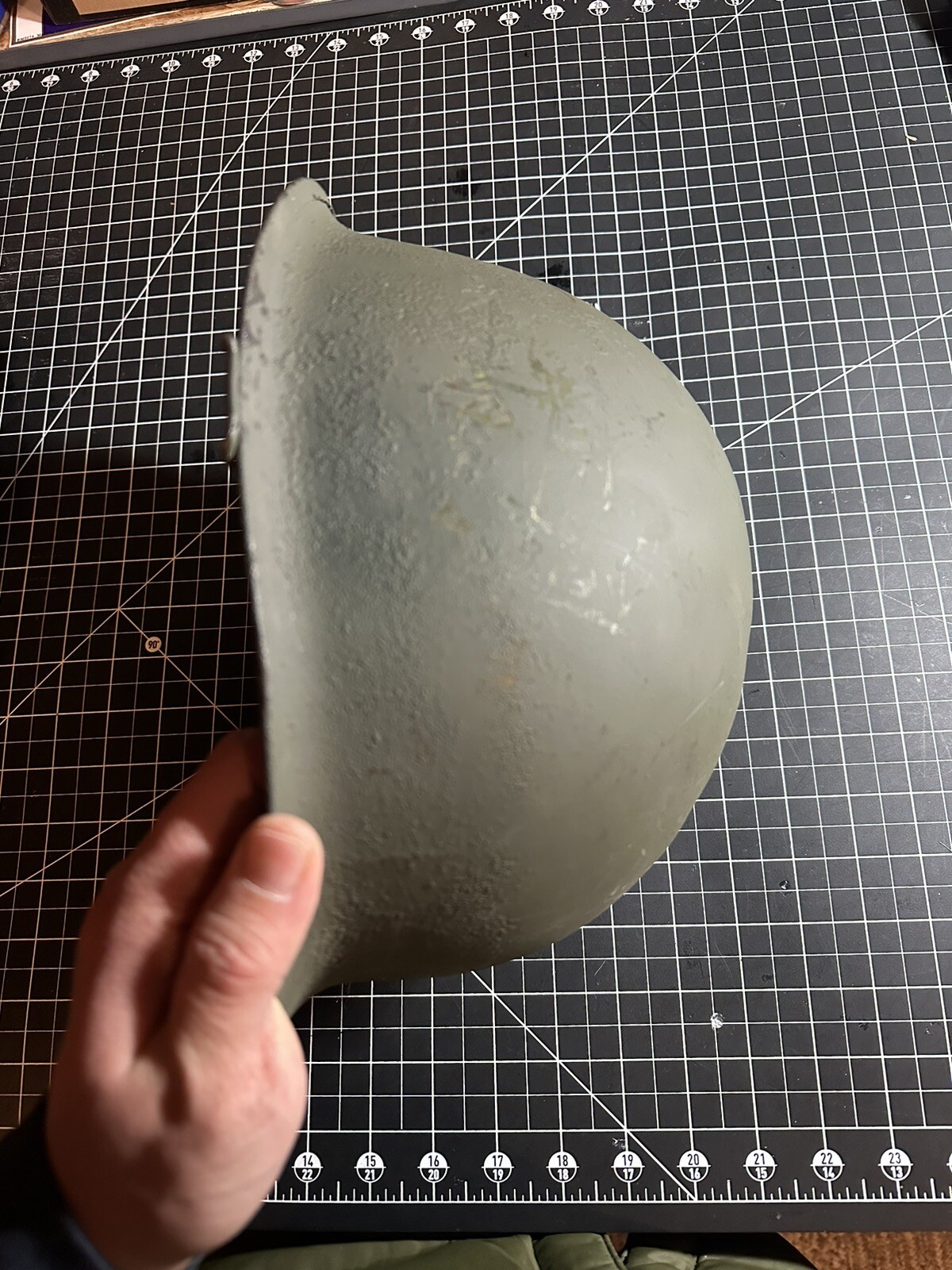 Serbia Helmet Outer Shell with light dings on surface