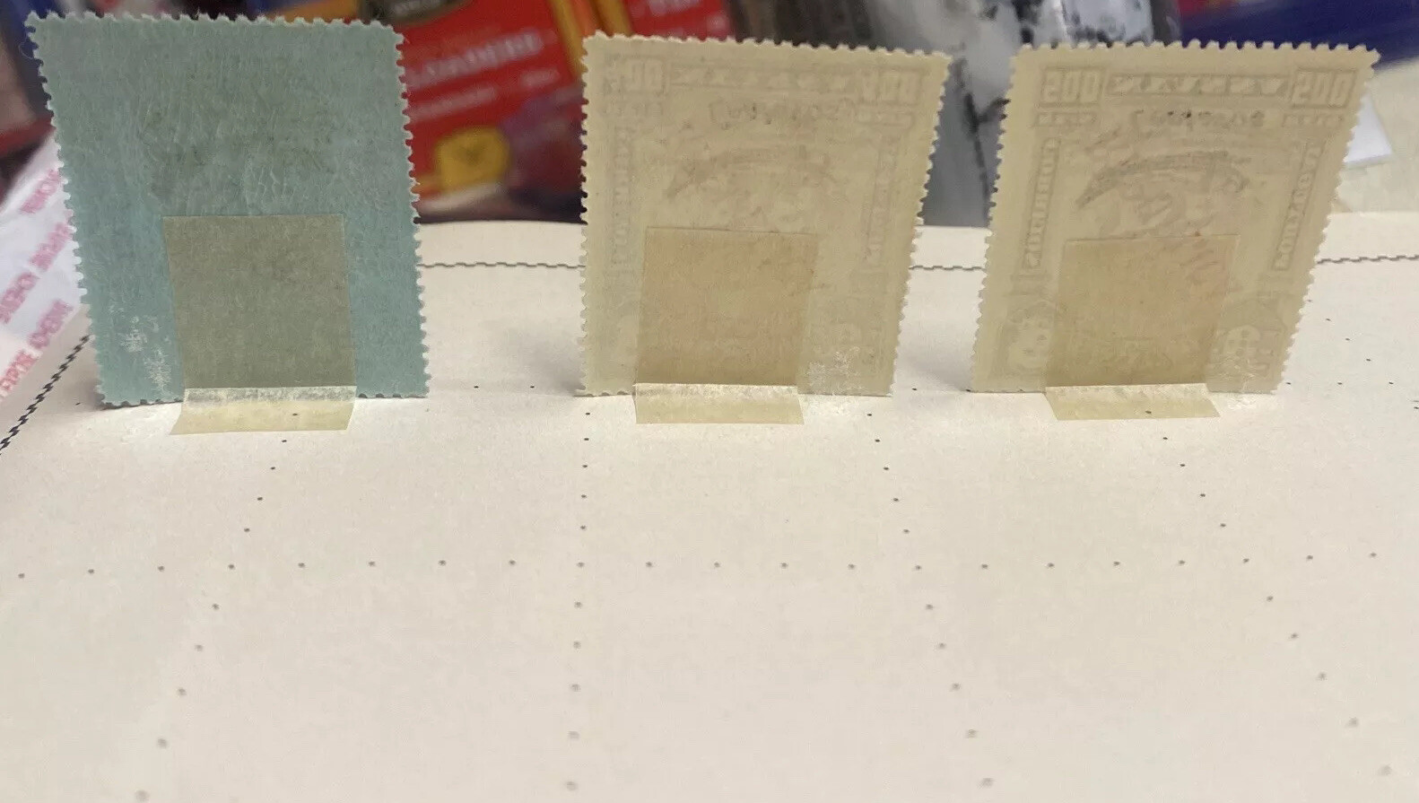 1911 Nyassa Ships Set of Three Surcharge Overprint •Mint Hinged LOOK 👀 RARE