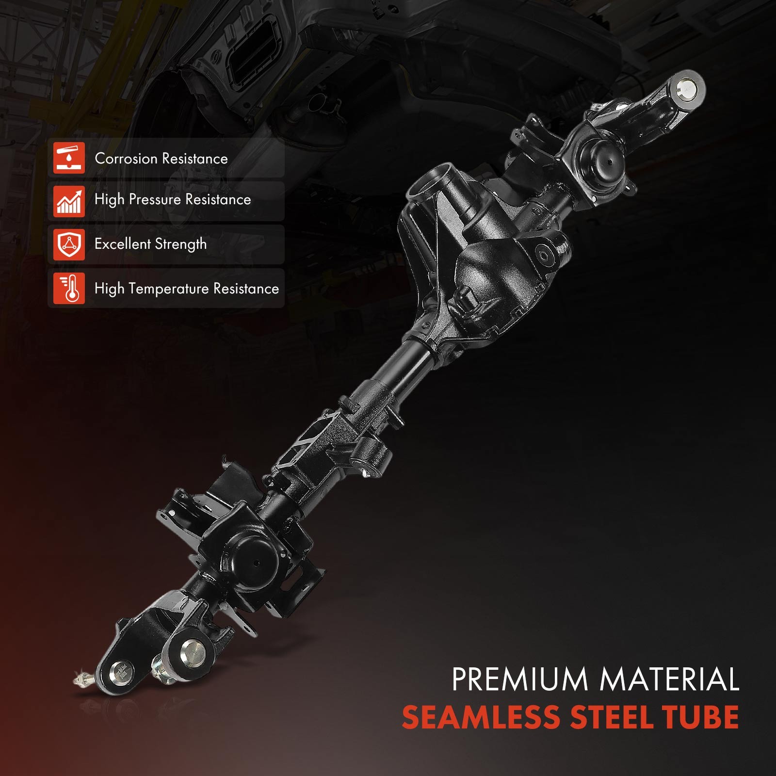 Front Axle Housing for Jeep Gladiator JT 2020-2021 4WD 3.0L 3.6L DOHC 68477136AA