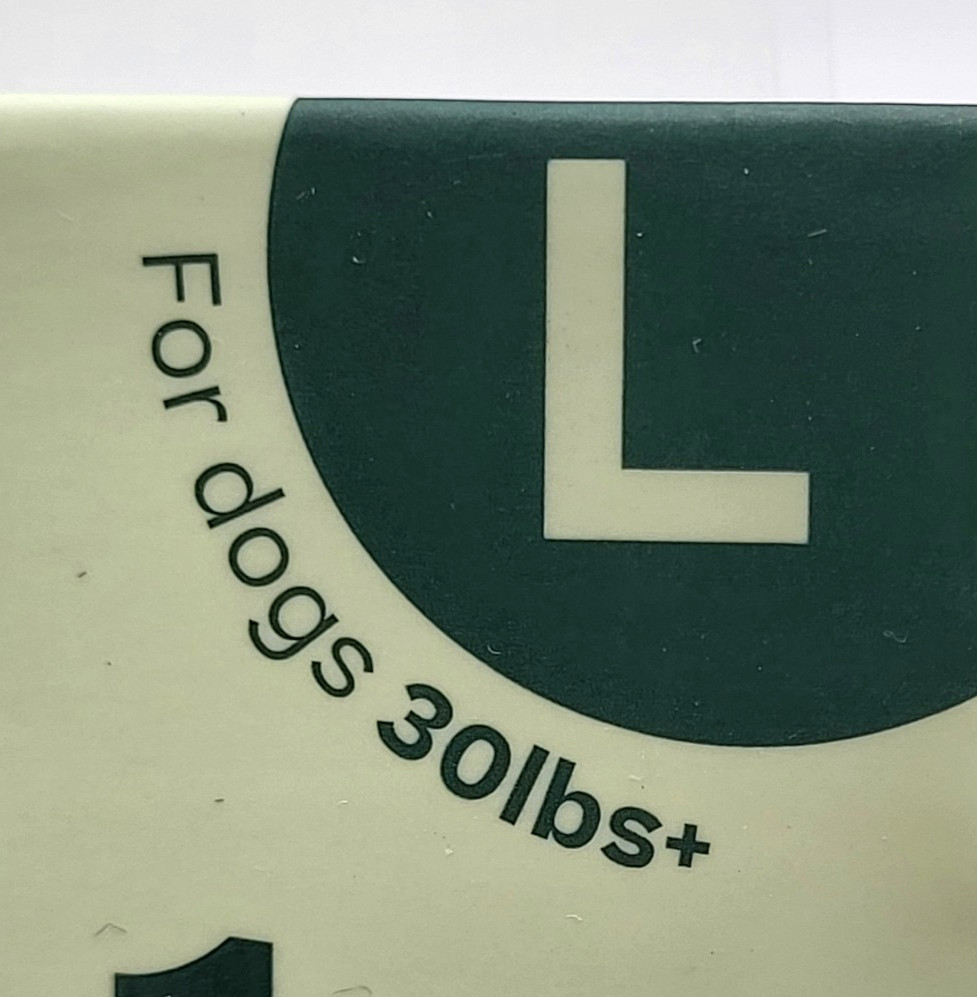 Woof Bite n' Brush Large Treat Holder Toothbrush Tough Non Toxic For Dogs 7.5"