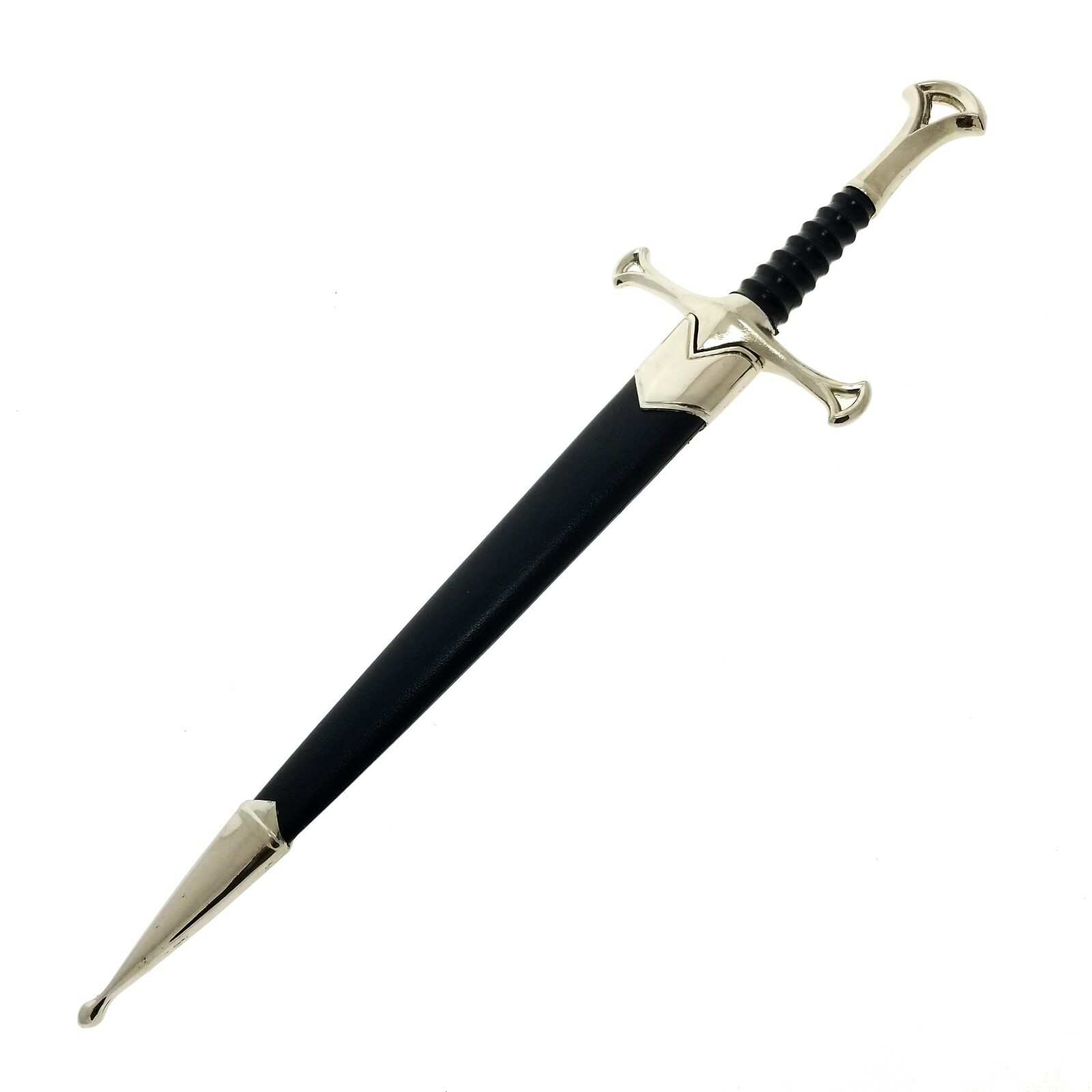13.5" KING ARTHUR MEDIEVAL Historical SHORT SWORD DAGGER Knife Scabbard + Sheath