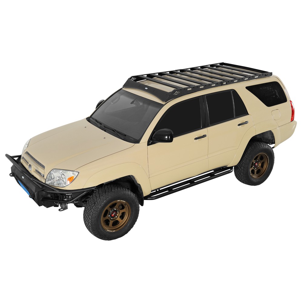 Hooke Road Roof Rack Luggage Carrier Basket Black for Toyota 4Runner 2003-2009
