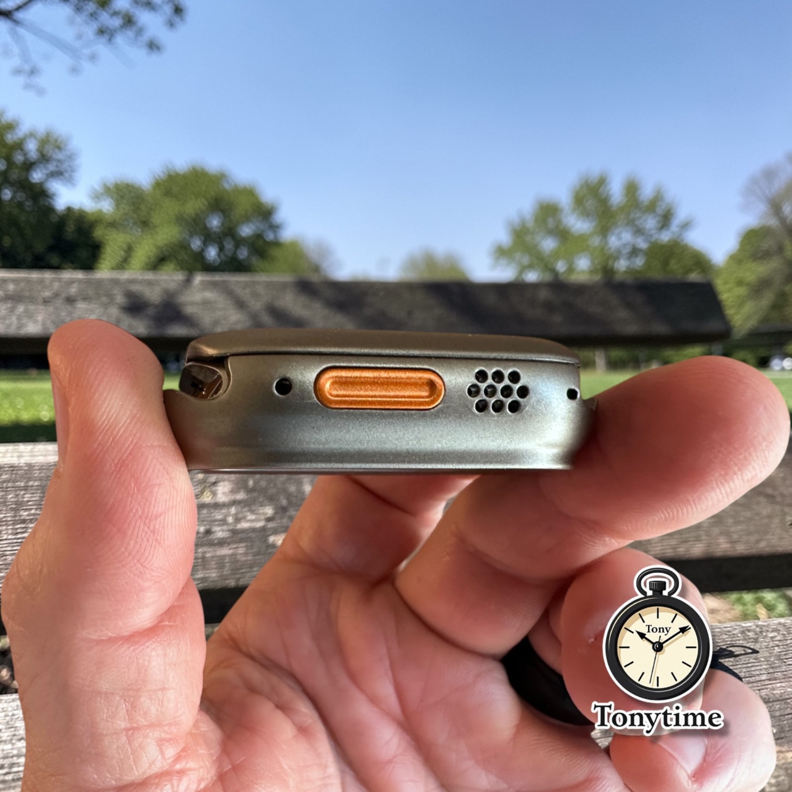 Titanium Sentinel Ultra Elite Mod Kit Apple Watch Ultra 49mm Case + B.Fly Clasp