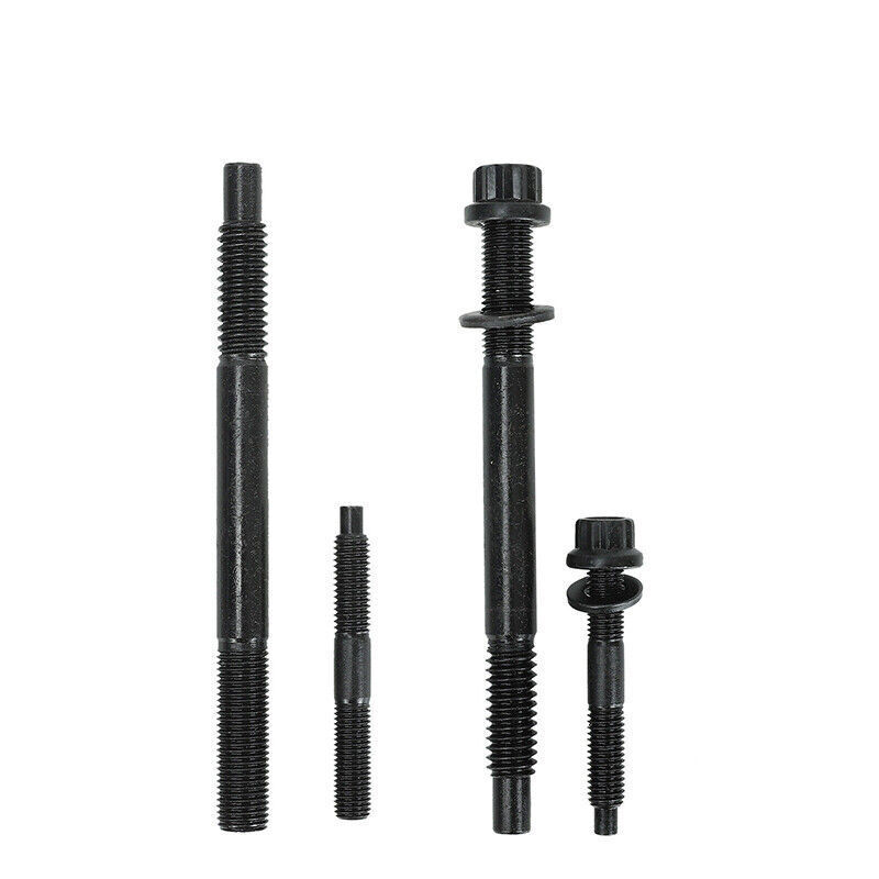 Head Studs Bolts Kit Black For 2004-2020 Chevy GM 4.8L 5.3L 5.7L 6.0L 6.2L 7.0L