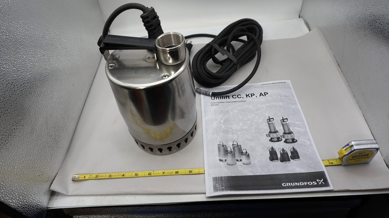 Grundfos KP250-M-1 Unilift Submersible Pump 115V,   NOB free ship USA