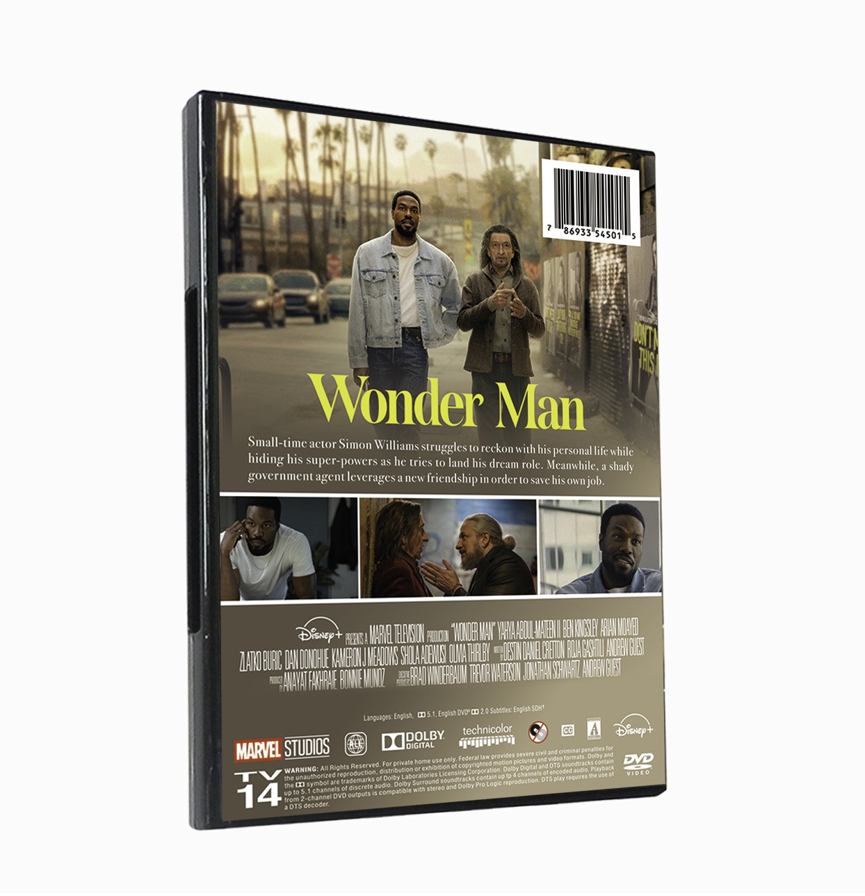 Wonder Man‎ TV Mini Series 2 DVD New Brand and Box