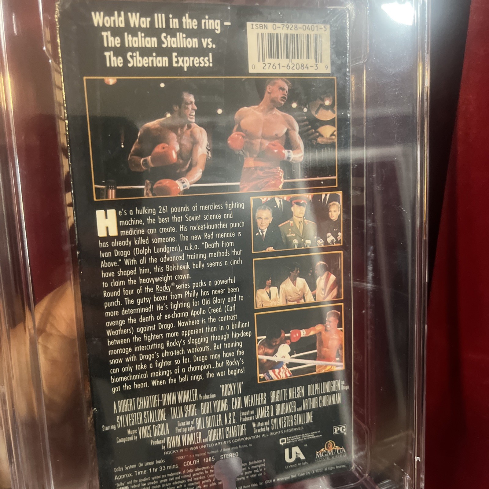 1990 Rocky 4 Tape CGC 9.0 A+ HTF