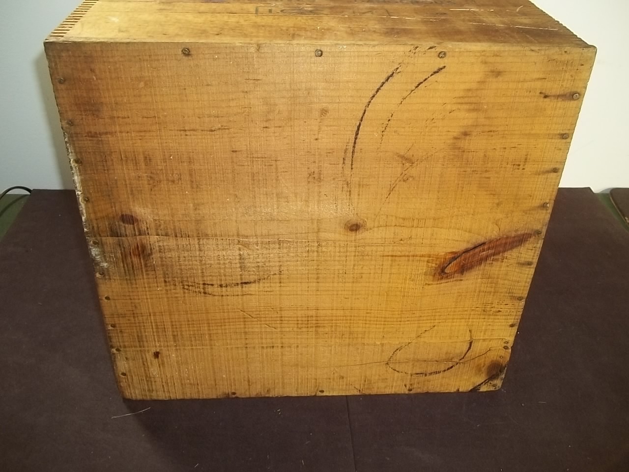 Vintage Atlas Coalite 50 lb Explosive Dynamite Wooden Crate ICC 14