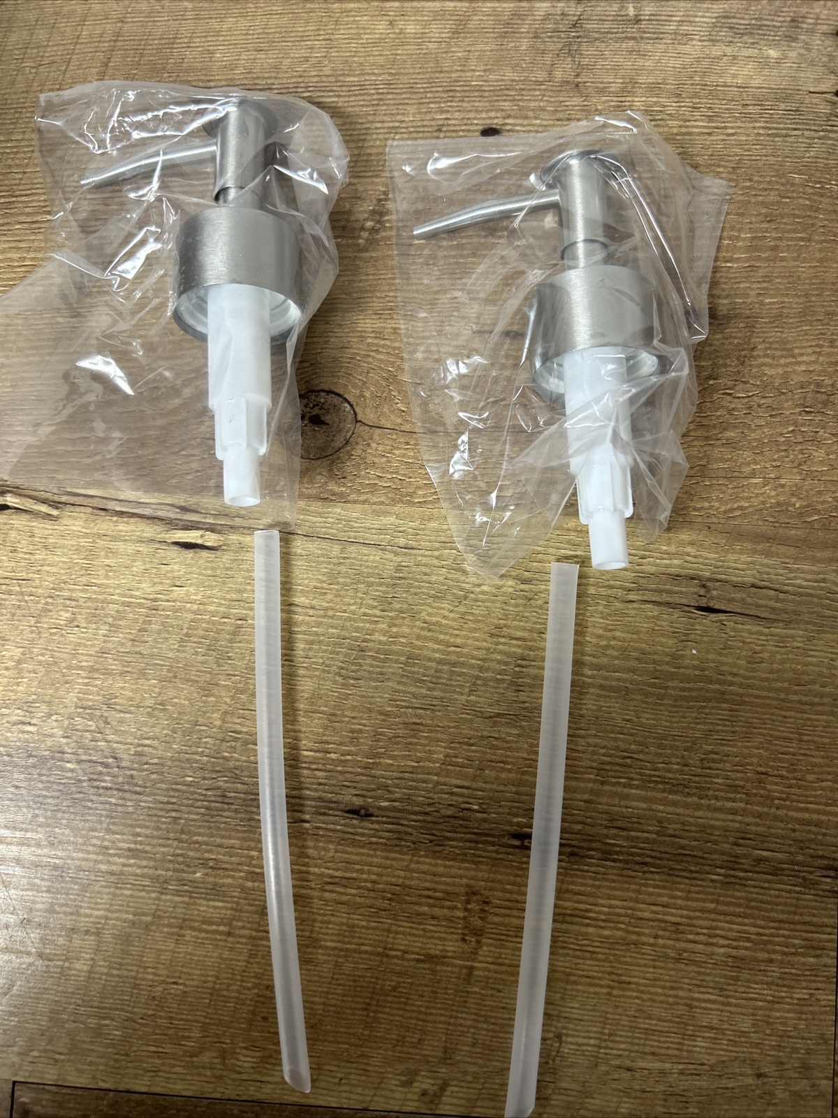 Metal Soap Pump Liquid Lotion Dispenser Replacement Head ~ 2 PACK -FREE SHIPPING