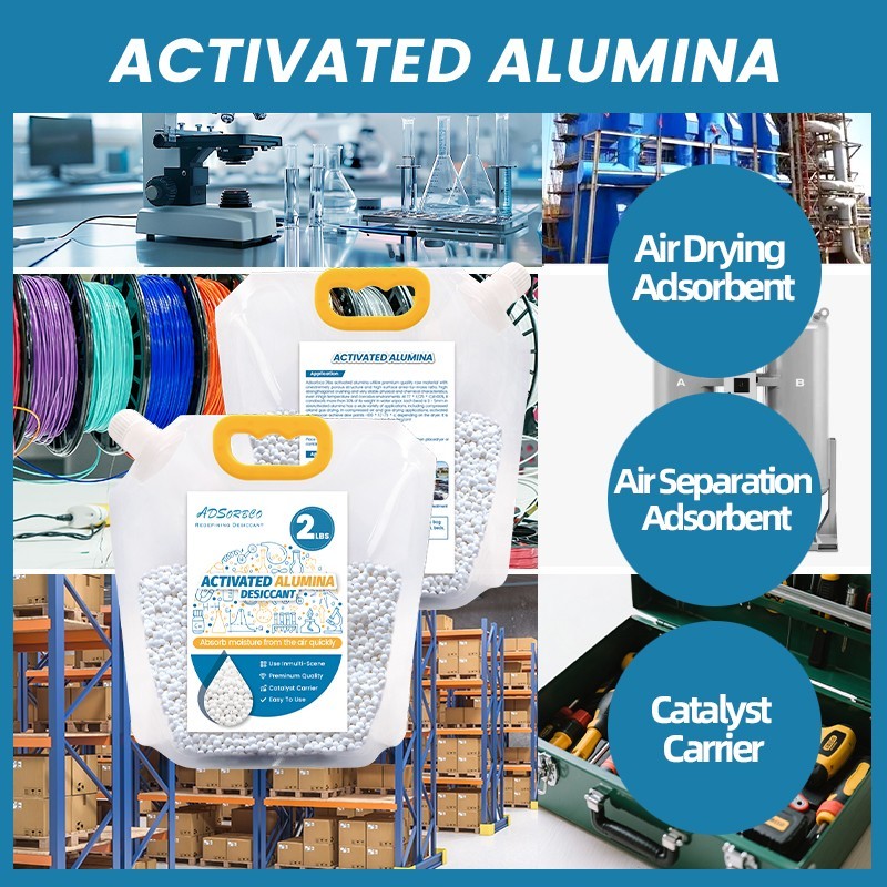 2 LBS Adsorbco Activated Alumina Desiccant