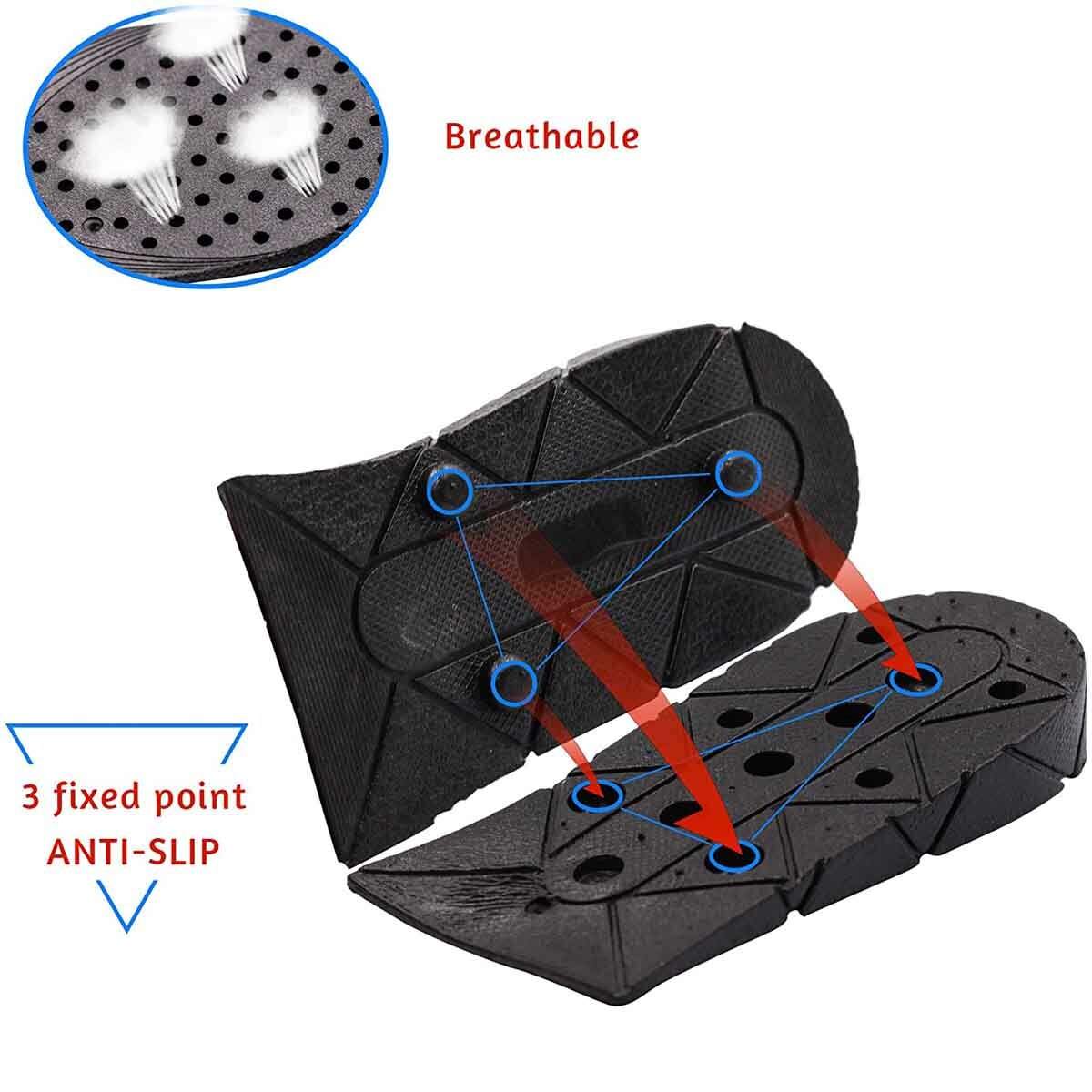 Booster insole, 3-layer orthopedic heel lift kit Variable height adjustable