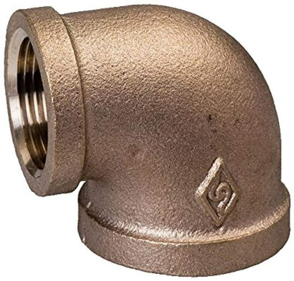 90 Degree Elbow Lead Free Brass Reducing Female Threaded Ends 3/8inx1/4in-2"x1"