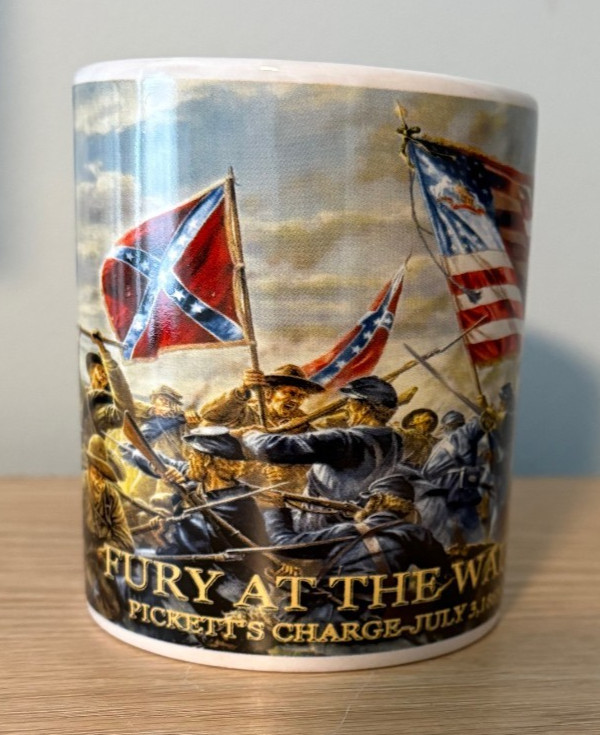 Fury at the Wall Picketts Charge Gettysburg July 3, 1863 Cup New
