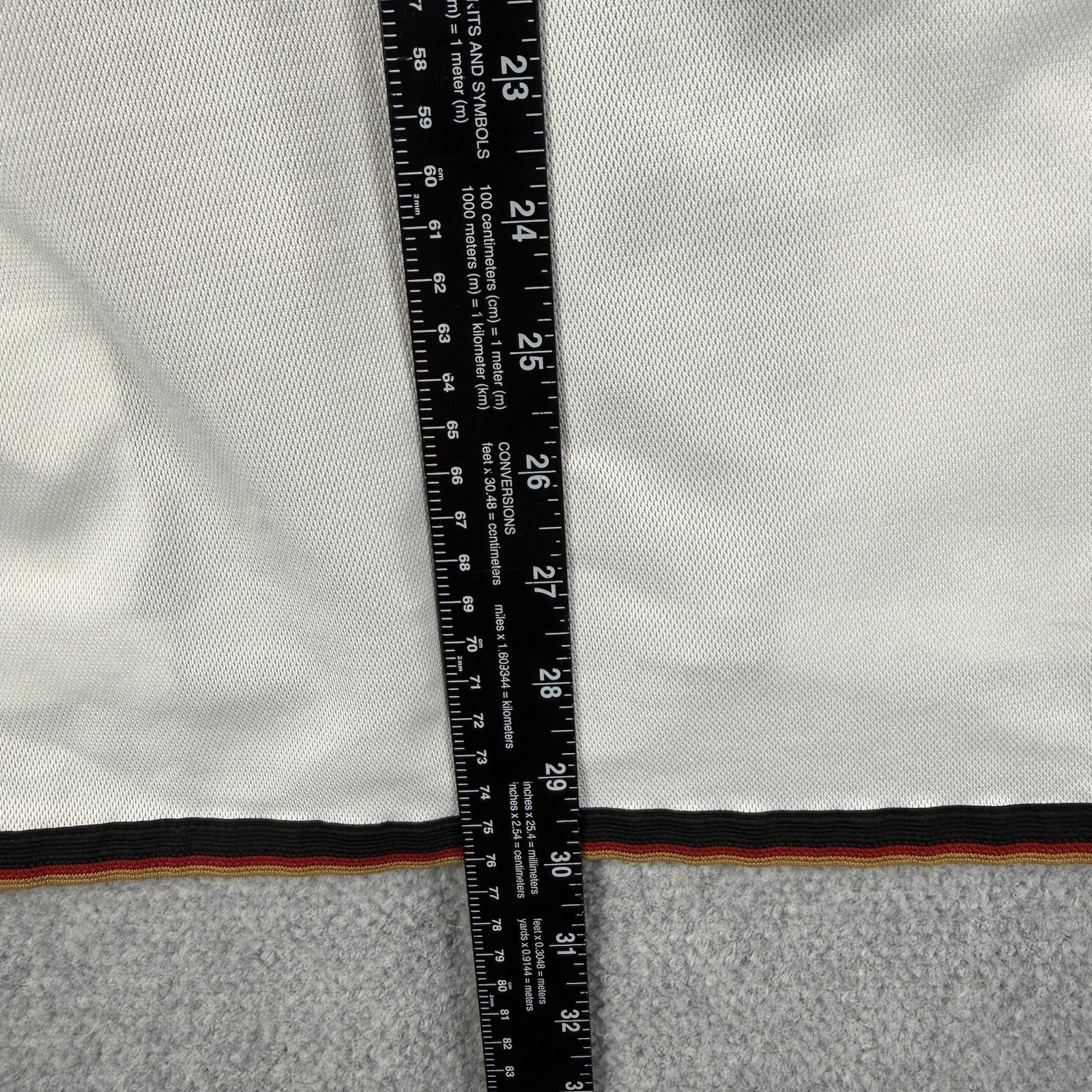 Adidas 2022 FIFA World Cup Germany White Black Soccer Jersey Shirt Size Large